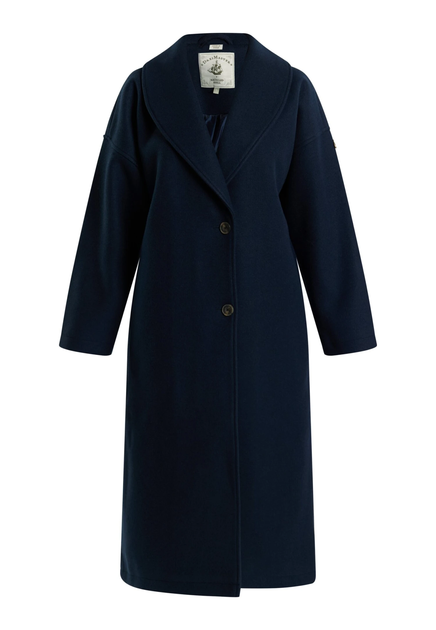 Dreimaster Übergangs In Optik IncusCappotto ClassicoDunkelmarine Donna Cappotti 4DR21U0MN-K11 7 Dreimaster Übergangs In Optik IncusCappotto ClassicoDunkelmarine Donna Cappotti 4DR21U0MN-K11 - immagine 5