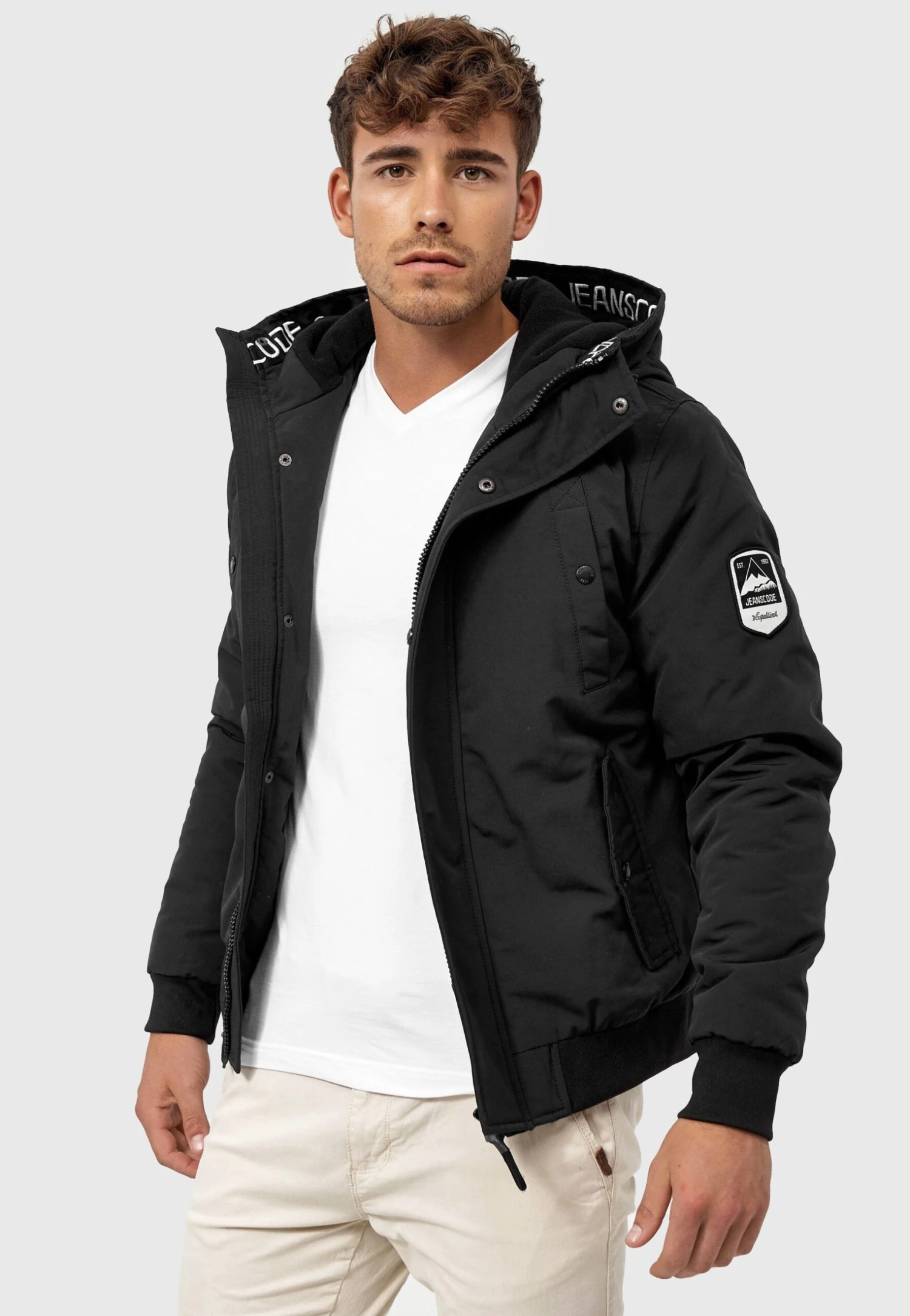 Indicode Jeans AlbanyGiacca InvernaleBlack Uomo Giacche IJ022T06C-Q11 6 Indicode Jeans AlbanyGiacca InvernaleBlack Uomo Giacche IJ022T06C-Q11 - immagine 4