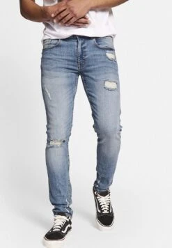 Redefined Rebel Stockholm- Jeans Slim Fit - Soft Blue