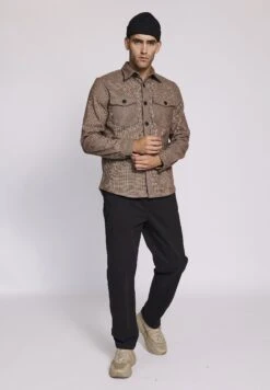 Redefined Rebel Alexander CamiciaSand Dogtooth Uomo Camicie R0622D027-G11 -Anna Field in Italia 538cb4fc9aa046f4aafb31a877571799