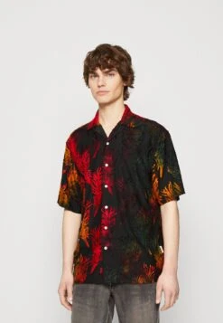 Redefined Rebel Troy Shirt - Camicia - Flame Orange