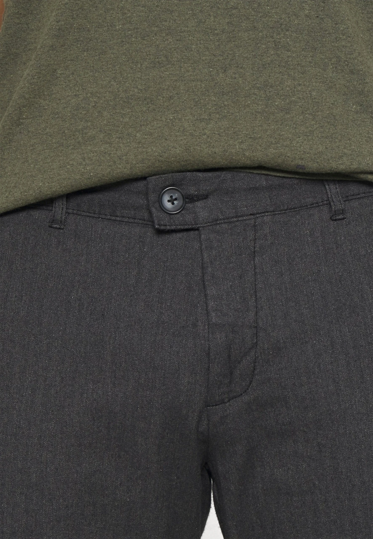 Redefined Rebel RrercanChinoBlack Herringbone Uomo Pantaloni R0622E00Y-C14 7 Redefined Rebel RrercanChinoBlack Herringbone Uomo Pantaloni R0622E00Y-C14 - immagine 5