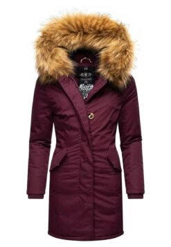 Marikoo KarmaaCappotto InvernaleDark Red Melange Donna Cappotti M5M21U002-G12