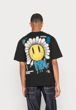 Redefined Rebel Unisex Tobias TeeT-Shirt Con StampaBlack Uomo T-shirt E Polo R06210038-Q11