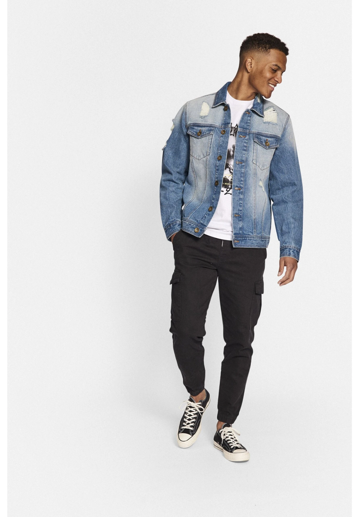 Redefined Rebel Jason- Giacca Di Jeans - Light Blue 5 Redefined Rebel Jason- Giacca Di Jeans - Light Blue - immagine 3