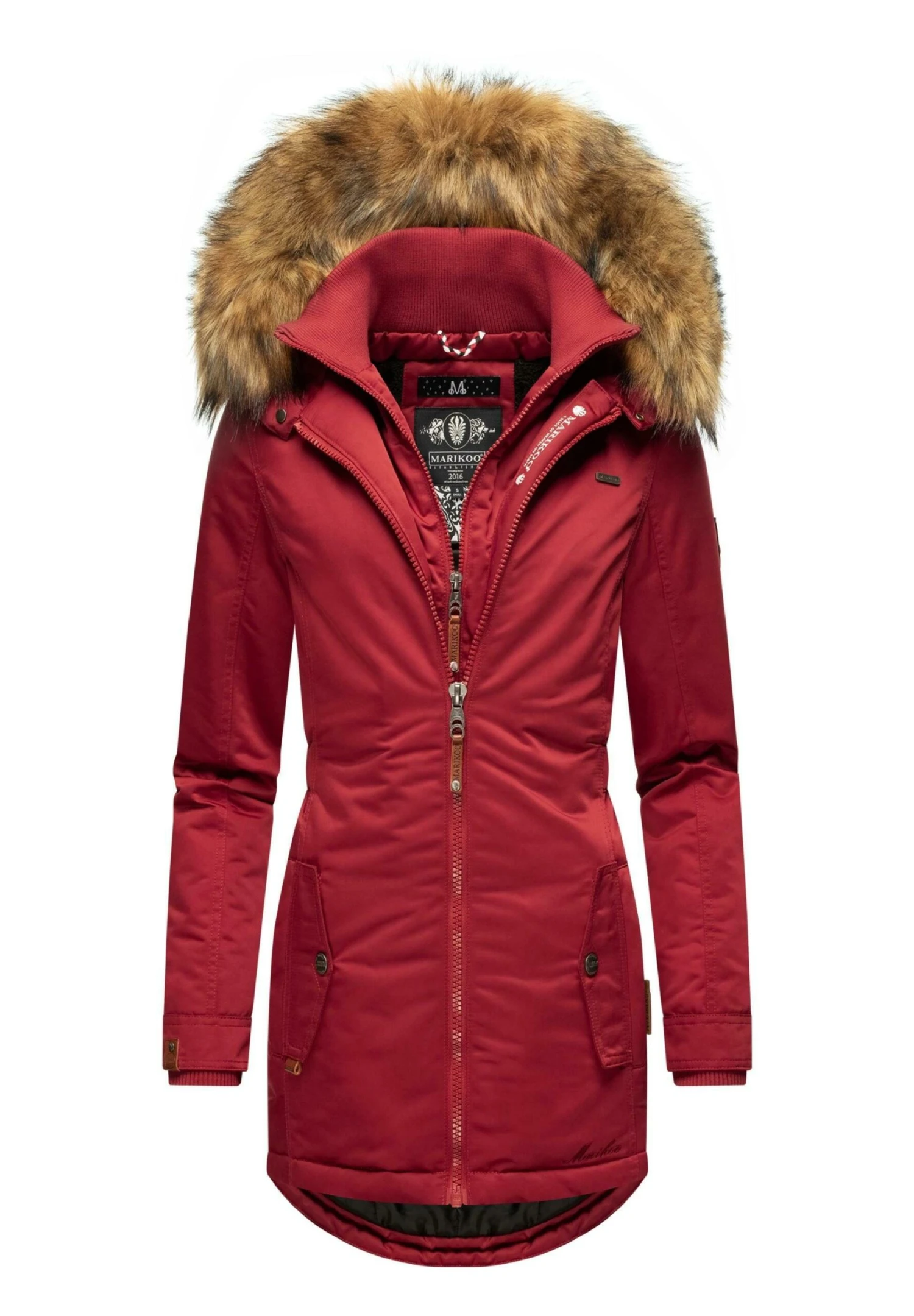 Marikoo SanakooCappotto InvernaleBlood Red Donna Cappotti M5M21U00P-G12 6 Marikoo SanakooCappotto InvernaleBlood Red Donna Cappotti M5M21U00P-G12 - immagine 4