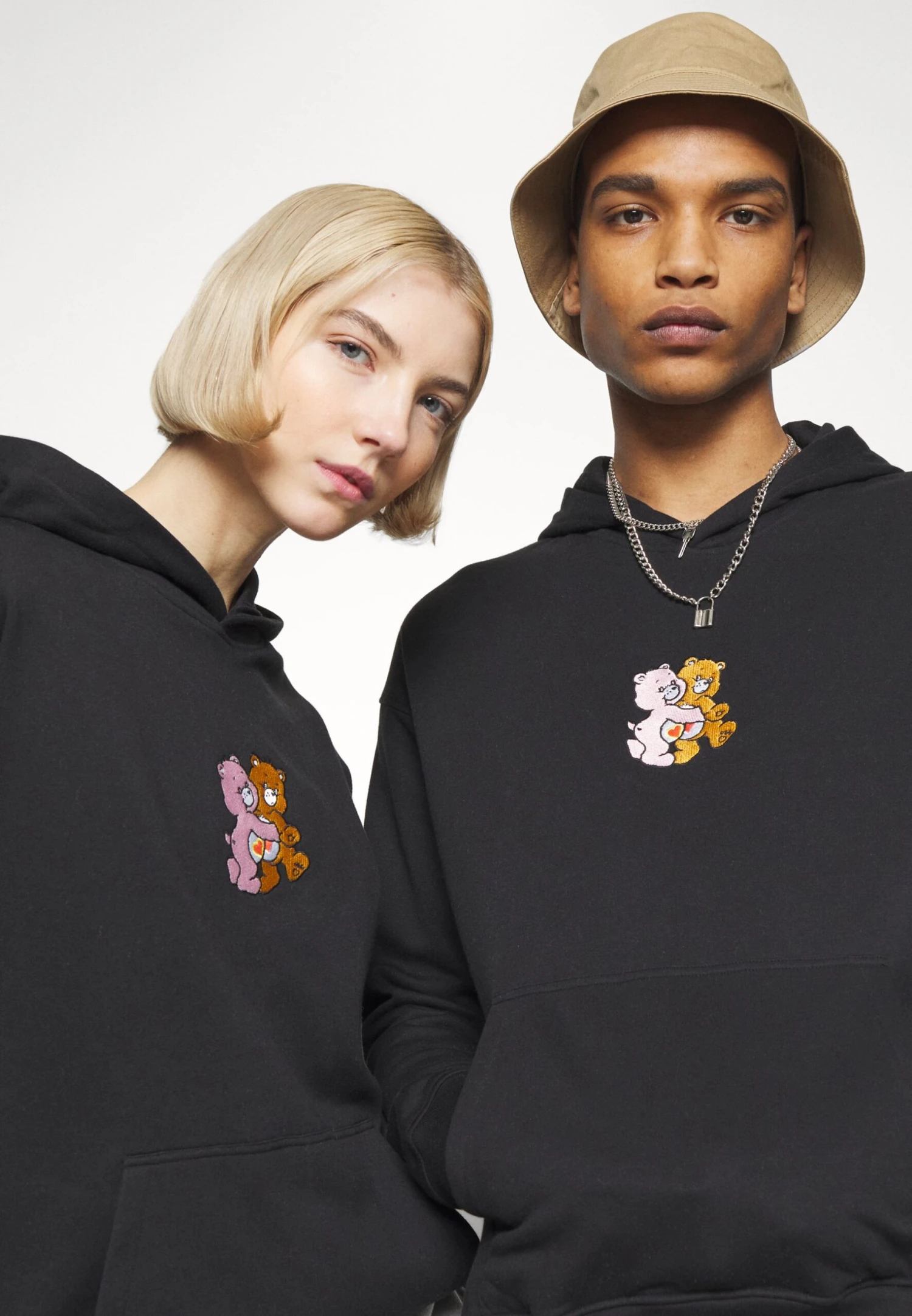 YOURTURN Care Bears UnisexFelpa Con CappuccioBlack Uomo Maglieria E Felpe YO12100WS-Q11 7 YOURTURN Care Bears UnisexFelpa Con CappuccioBlack Uomo Maglieria E Felpe YO12100WS-Q11 - immagine 5